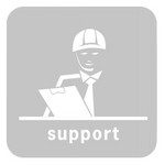 Servicekette Button Support